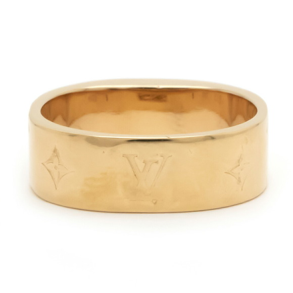 Louis Vuitton Berg Nanogram Ring Ring S Japanese Pink/Gold - Picture 3 of 5